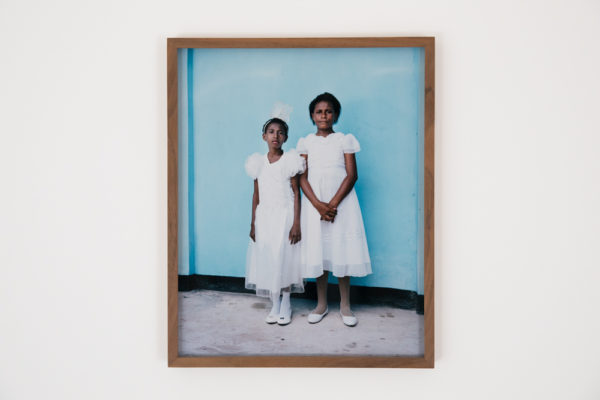 Girls in white dresses - 30x37,5 cm - Image 2